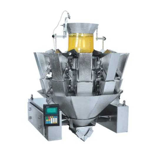 Automatic counting multihead weigher