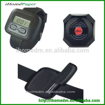 watch style waterproof catering calling button