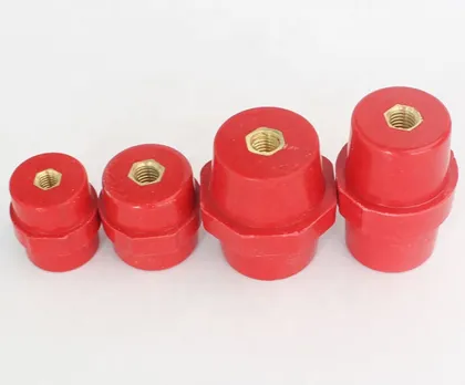 Bus bar Insulators With Brass Screw , Sm Type Bus bar Insulator busbar insulator