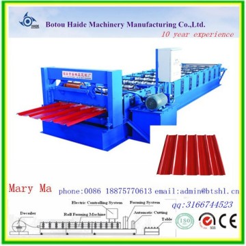 automatic roof tile production line coloured steel tile forming corrugated roof sheet making machine