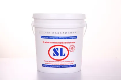 Elastic waterproof paint