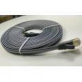 Nylon plano Cat7 trenzado con cable Lan RJ45