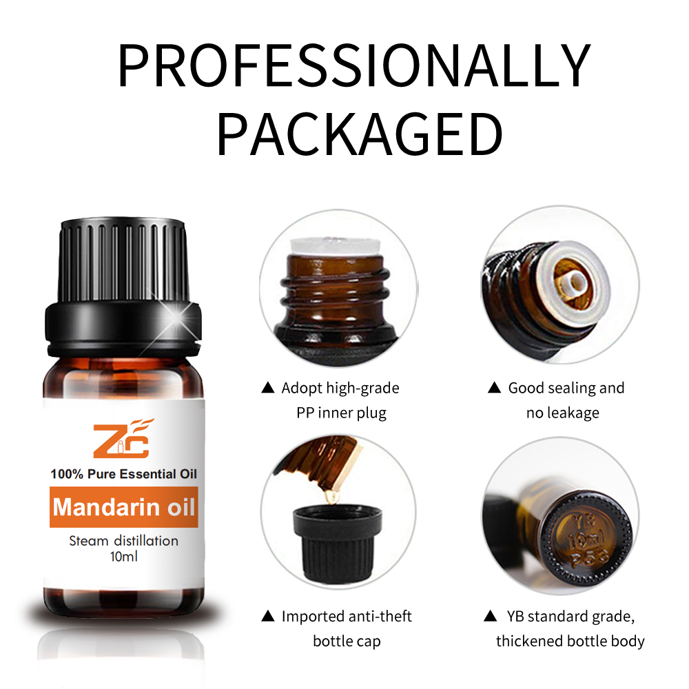 100% Organic Mandarin Essential Oil Wholesale