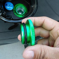 aluminum alloy green diesel cap