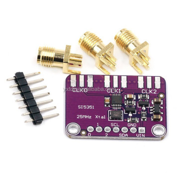 YIXINTAI DC 3V-5V Si5351A I2C Clock Generator Breakout Board