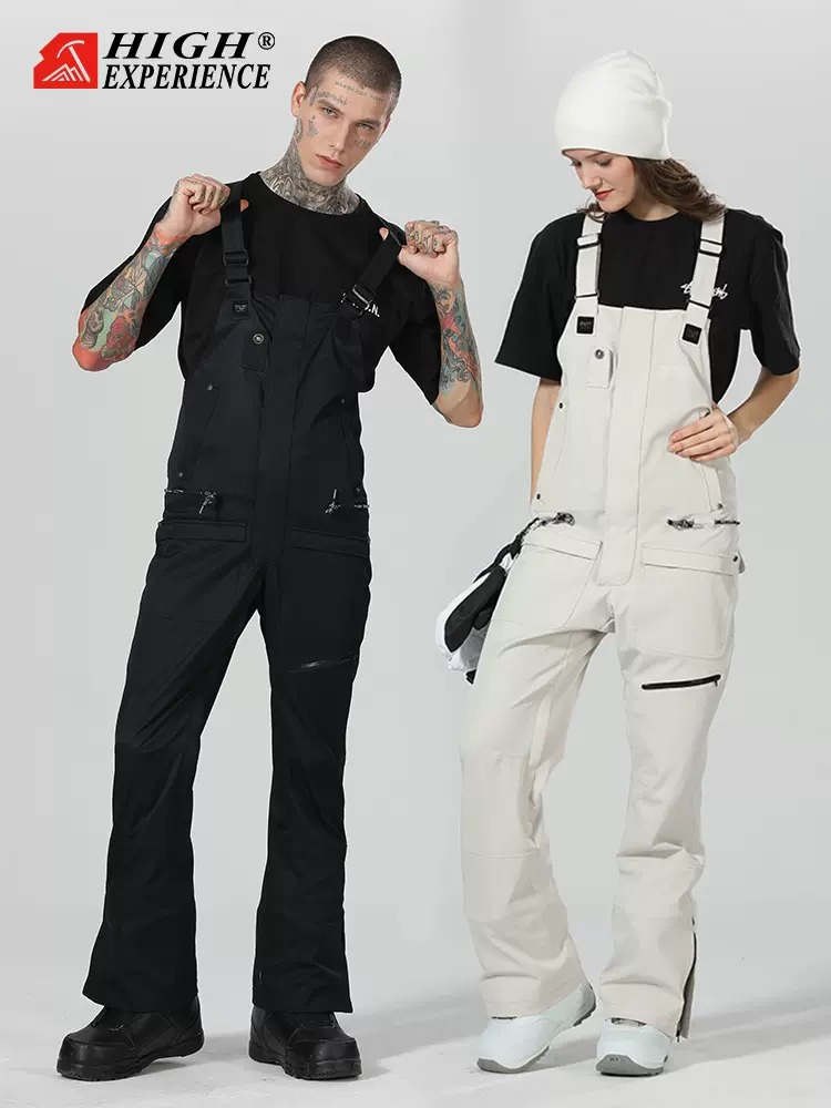 Women's Ski Snow Bib Pants Warm