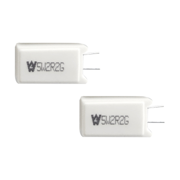 20W 2R2 Ohm Wire Wound Cement Resistor 5W1RJ in Dubai with 5% Stability