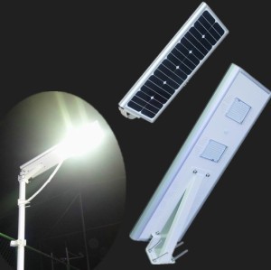 Hot sale 6m pole 30-60w Integrated Led Solar street light price for outdoor solar lights