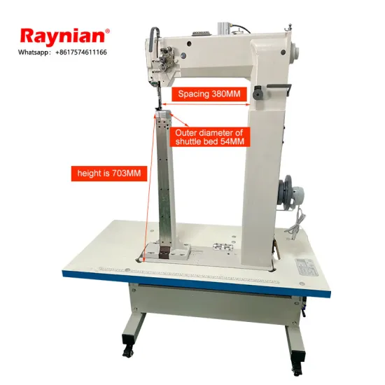 Raynian-8703A: Advanced Heavy Duty ABS Case and Bag Sewing Machine with Pull Rod Technology