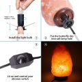 Dimmable Salt Lamp Wire Kit + 15W Bulb 6Pack