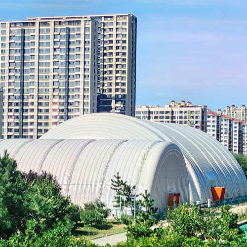 Inflatable Air Dome Structure for Sports and Recreation