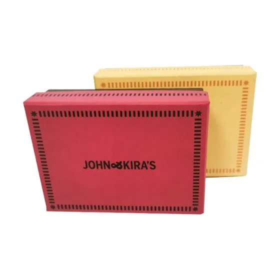 High end sweet chocolate cardboard gift paper box