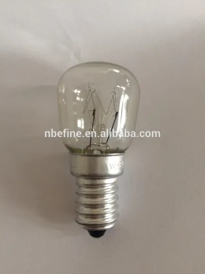 ST26 bulb refrigerator lamp 15W E14S 26x54mm