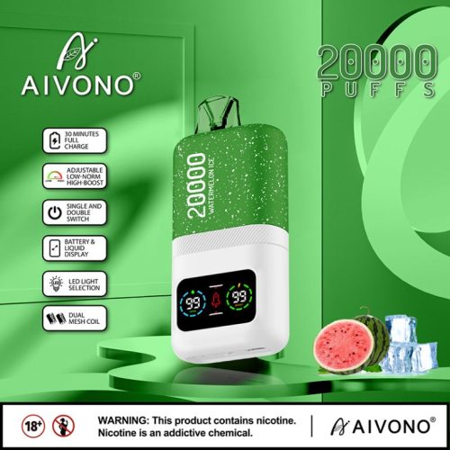 AIVONO Aim 20k Puff Vape asli
