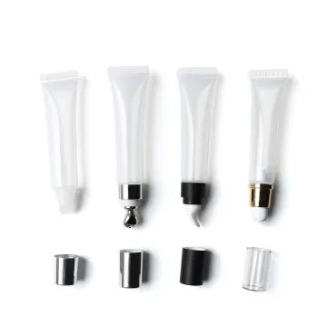 Empty Plastic Airless Pump Eye Cream Tubes for Cosmetics