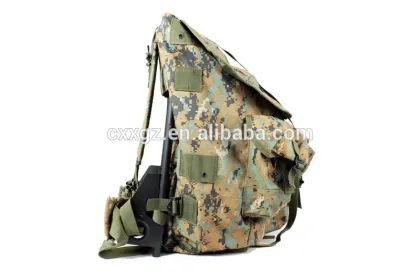 camouflage nylon/polyester military backpack tactical backpack