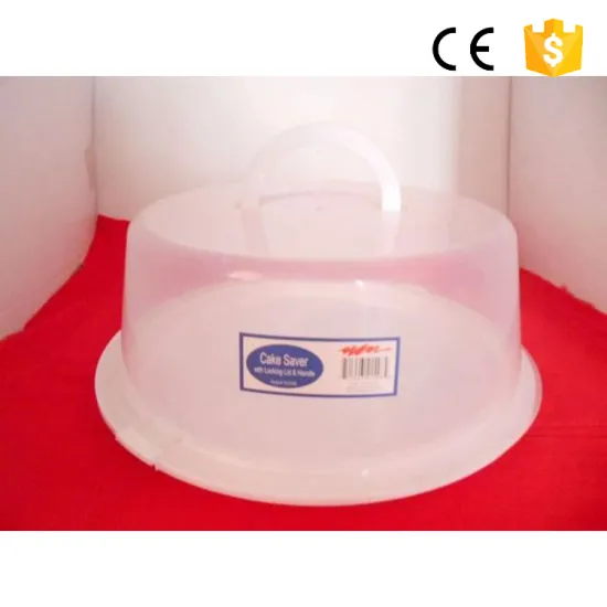Custom Wholesale Clear Plastic Round Cake Box Plastic Transparent Box