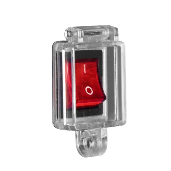 BOZZYS Switch Lockout Cover - Safety Power Lockout Button, 6 Pack Transparent PC Plastic