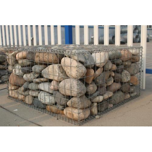 Hot dip galvanized gabion box wire fencing mesh