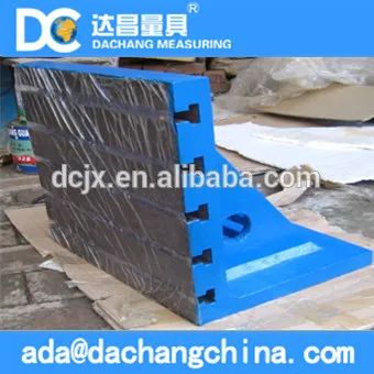 Cast iron angle plate