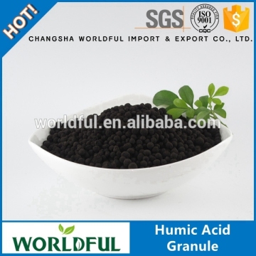 Worldful Humic Acid Bio-Organic Bio Fertilizers Granules Humic Acid Ball
