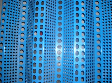 Pvc coated perforated metal sheet