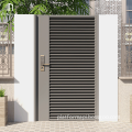 Zonron's Latest Chinese-made Villa Door with Louver Design and Automatic Function: A Modern Hot Seller