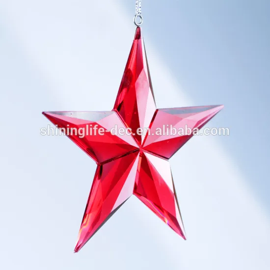 new product christmas decoration diamond star ornament