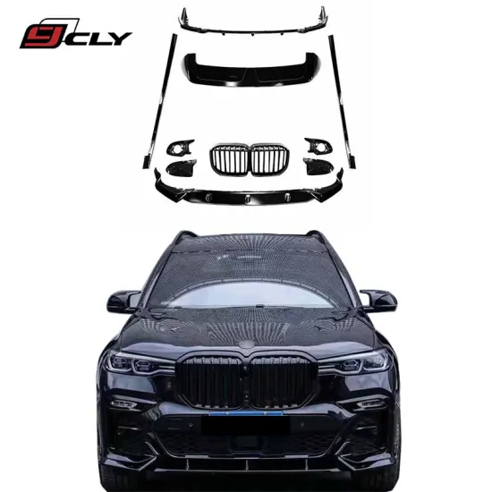 CLY G07 Black Body Kits for BMW X7 G07 2019-2023 - Black Knight Front Lip Diffuser & More