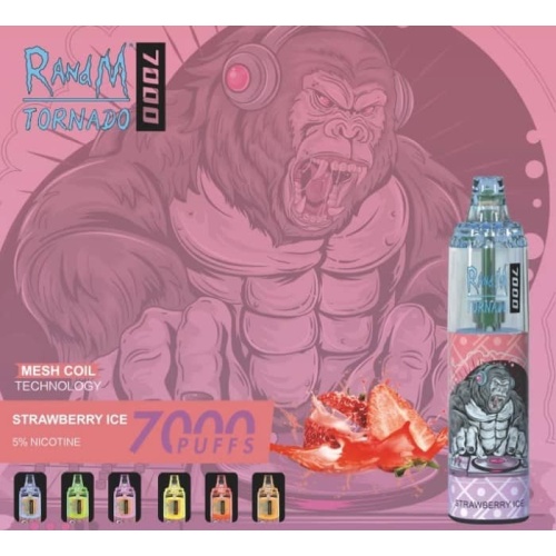 Randm Tornado 7000puffs ชาร์จได้