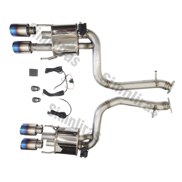 Hochleistungs-Catback-Auspuff für LEXUS15-20 RC-F USC10 Carbonfaser-/Titan-Endrohre optional