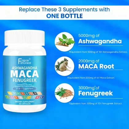 Maca Supports Reproductive Health Vegan Maca Extract Capsule
