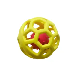 2024 New TPR Hollow Dog Ball Toy with Bell