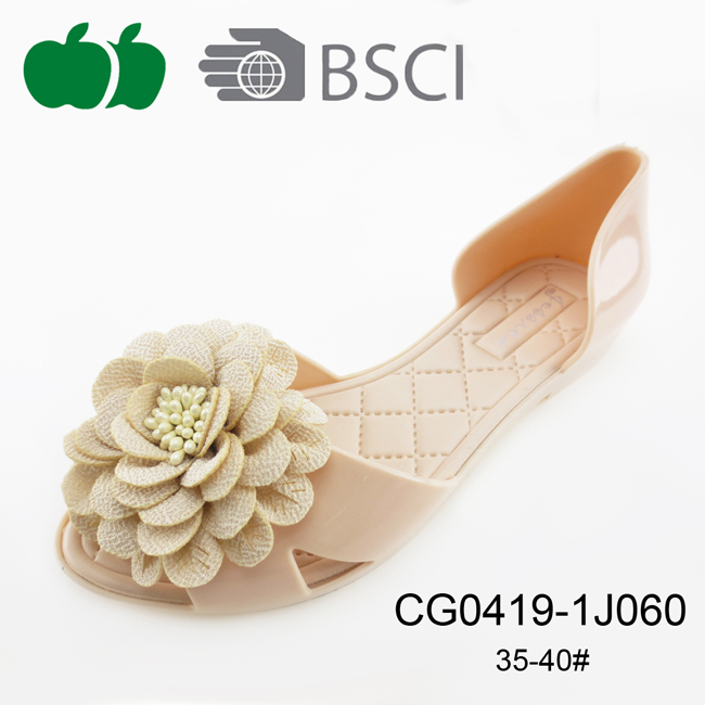 flower jelly shoes sandals
