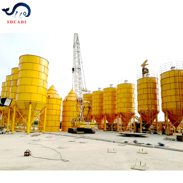 Large Capacity Steel Silos for Sale: 4000L, 200T, and 1000 Ton Cement Silos with Brand Customization Options