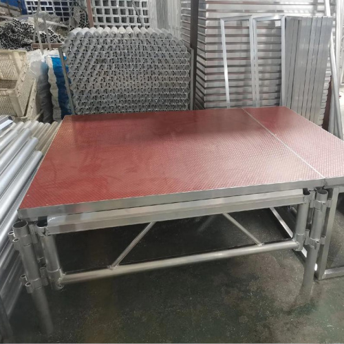 Galvanized Steel Foldable Stage - Rust-Proof & Portable