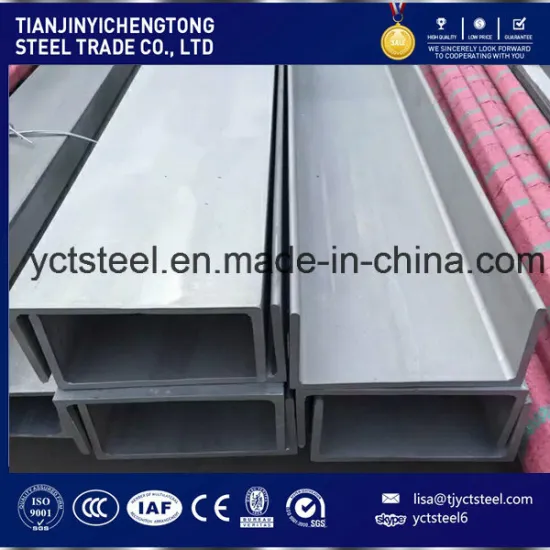 Stainless Steel Channel Steel AISI304 U Channel