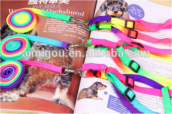 retractable dog leash & led dog collar & dog harness