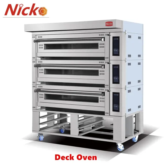 Bakery Electric and Gas Deck Pizza Bread Baking Oven