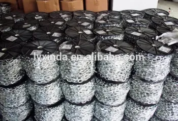 galvanised link chain/zinc plated chain link