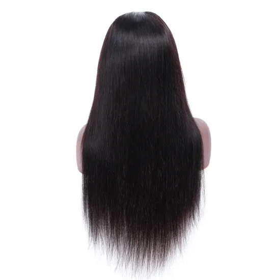 Wig Vendor Virgin Cuticle Aligned Hair Malaysian Straight Human Hair Lace Wig Transparent Lace Glueless 13*6 HD Lace Frontal Wig