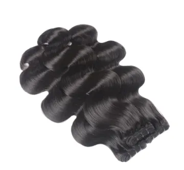 Vendors Double drawn Human Hair Weave Bundles With Lace Frontals Closure Raw Mink Brazilian Cuticle Aligned Hair