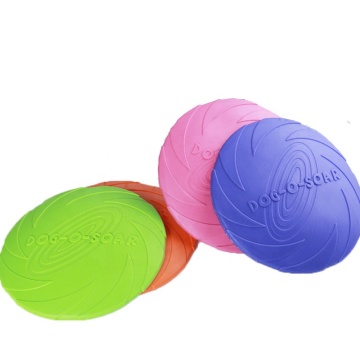 Εκπαίδευση σκύλων Μαλακό παιχνίδι Frisbeed Flying Disc Fetch Dog Soft Dog Flying Disc