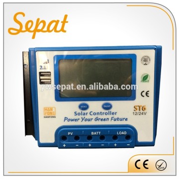 Cheapest Price! LCD Display 12V 24V PWM solar charge controller 10A 20A 30A USB Port