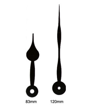 Metal clock hands 4127-L
