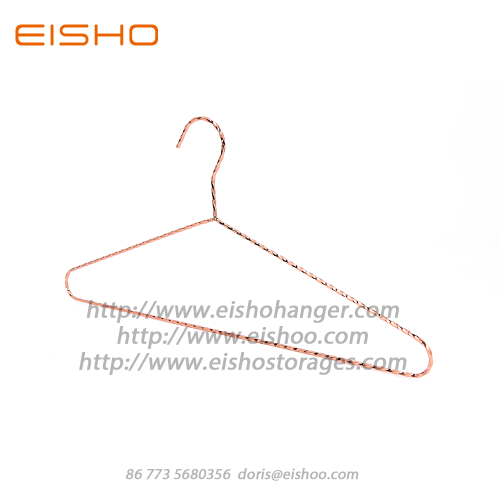 EISHO Rose Gold Metal Coat Kleiderbügel