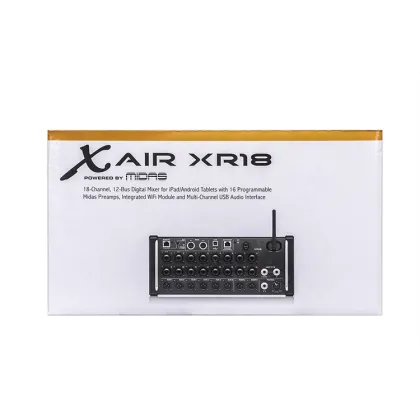 XR18 Music System: Digital Mixer with Midas Preamps, 18-Channel Speakers Audio System