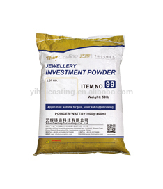 Copper, Silver and pure gold casting investment powder