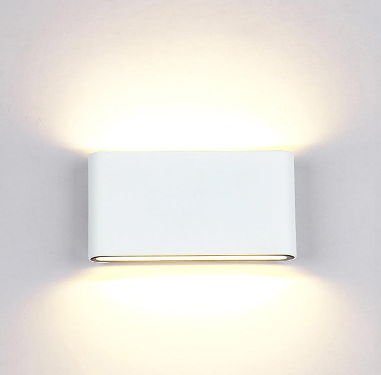 Lâmpada de parede LED para exterior verde e amiga do ambiente