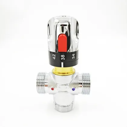 Thermostatic valve, mixing valve
